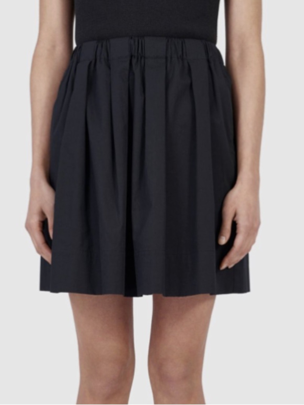 Everlane Cotton Poplin Skirt
